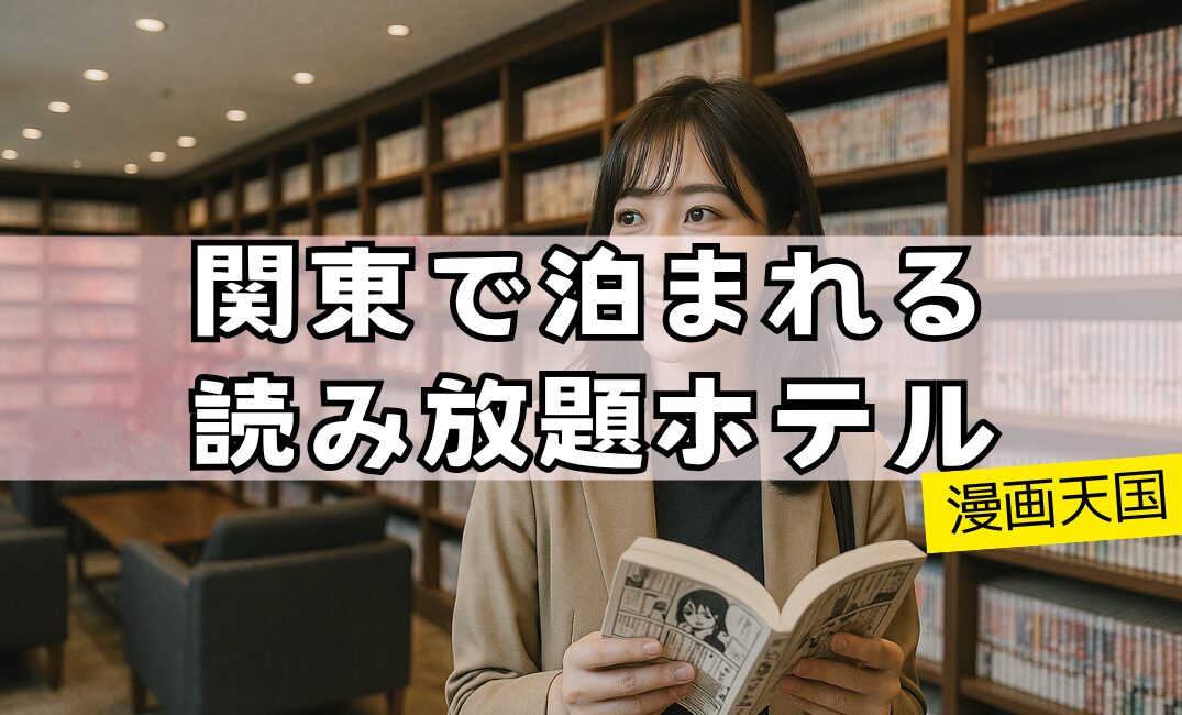 【漫画天国】関東で泊まれる読み放題ホテル